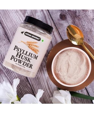Urban Platter Psyllium Husk Powder (Isabgol Atta) 400g (All Natural High-fiber & Easily Soluble) - Buy Online on GoSupps.com