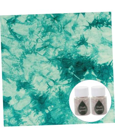 VILLCASE 2pcs 2 Green Tie Dye Powder Tie-dye Pigments Kid Stuff Pottery Kit for Adults Pigment for Clothes Decor Clothes Dye Clothes Tie-dye Kit Hand Mold Color Powder Refill Child Coating - Buy Online on GoSupps.com