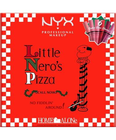 NYX Professional Makeup Home Alone Butter Gloss Pizza Vault Pink and Red - Buy Online on GoSupps.com