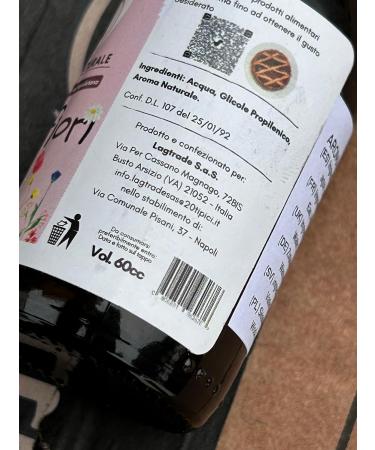 20tipici Natural Flavors Food Colors 60ml - Millefiori Taste for Neapolitan Pastiera Easter Cake & Cookies | Gluten-Free - Buy Online on GoSupps.com