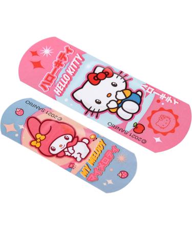 Hello Kitty Children's Paving License Set - 2 Metal Boxes with 24 Plasters - Cute Storage Solution for Kids - Ideal for Backpacks - Perfect Gift! - Buy Online on GoSupps.com