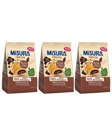 CAIYA 3 sizes Fibre Extra Soft Stuffed with Melting Cycle 100% Wholemeal Flour 260g 3 packs