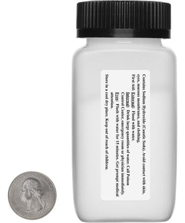 Loudwolf Sodium Hydroxide Lye Caustic Soda 10oz - 99% Pure Food Grade Fine Powder - Fast USA Shipping - Buy Online on GoSupps.com