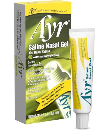 HealthWise Medicated Chest Rub Ayr Saline Nasal Gel | Relieves Cough Congestion Aches | 4 oz 0.5 oz Tube - Buy Online on GoSupps.com