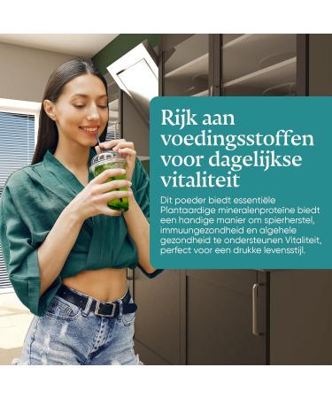 Aligma Organic Chlorella Powder 250 Grams for Immune System Booster Super Greens Powder Natural Source of Vegan Protein Minerals & Vitamins Resealable Packaging - Buy Online on GoSupps.com