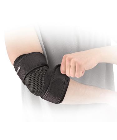 Mueller Sport Adjustable Elbow Support - Ultimate Pain Relief & Comfort for All Activities | International Shipping Available - Buy Online on GoSupps.com