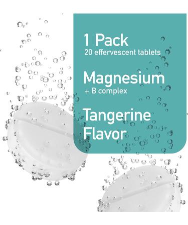Buy Swiss Energy Magnesium + B Complex - 20 Effervescent Tablets for Enhanced Vitality - Buy Online on GoSupps.com