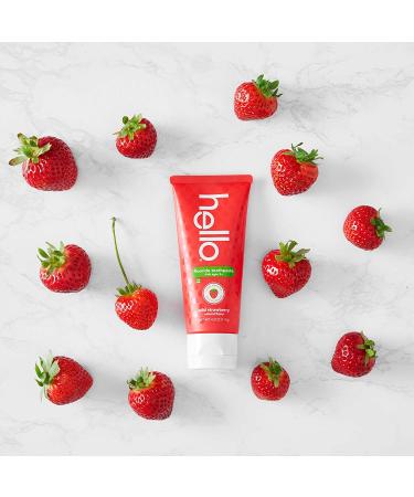 Hello Kids Fluoride Toothpaste - Wild Strawberry 4.2 oz | Safe & Effective Dental Care - Buy Online on GoSupps.com