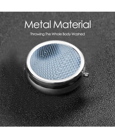 Cool Abstract Mini Pill Box | Travel Accessory & Pocket Organizer | Small Pill Organizer for Purse - Buy Online on GoSupps.com