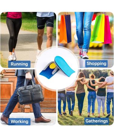  Buy Altartar Heel Spur Inserts - Top Orthopedic Heel Cushions for Men & Women | Silicone Heel Protection for Plantar Fasciitis - 35mm Blue  - Buy Online on GoSupps.com