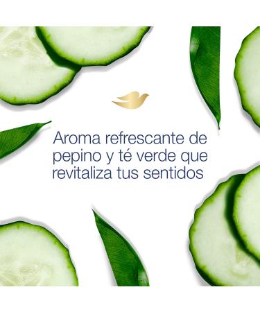 Dove Soap Cucumber & Green Tea 4.75oz (Pack of 8) - Refreshing and Nourishing Formula - Buy Online on GoSupps.com