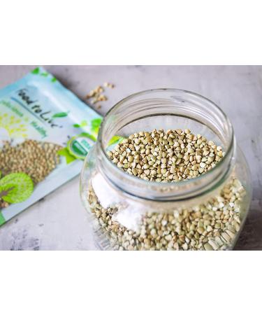 Organic Buckwheat Groats 5 Pounds - Hulled Non-GMO Kosher Raw Vegan Sirtfood Bulk - Buy Online on GoSupps.com