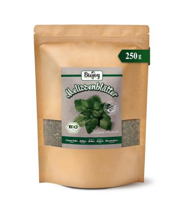Biojoy Biojoy Organic Lemon Balm Leaves (250 g) dried and cut Lemon Balm Tea (Melissa officinalis)