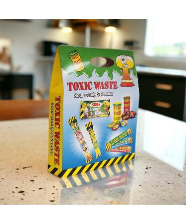 Toxic Waste Sour candy Hamper set 295 grams - Buy Online on GoSupps.com