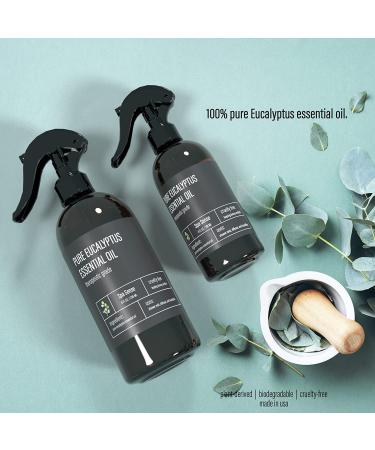 Spa Sense Pure Eucalyptus Oil Shower Mist - Premium All Natural Aromatherapy Spray - 8oz - Buy Online on GoSupps.com