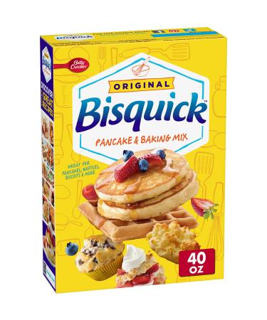 Betty Crocker Bisquick Original Pancake & Baking Mix, 2.5 Pound (Pack of 1)