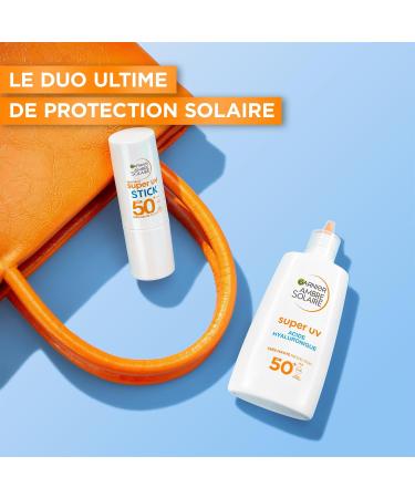  Garnier Garnier Amber Solar Super UV Stick SPF50+ 9mL - Buy Online on GoSupps.com