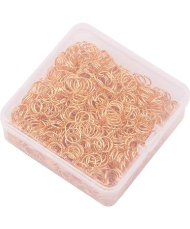 YAKA 1200pcs 10mm Gold Plated Open Jump Rings for DIY Jewelry Making - Bulk Connectors for Earrings, Necklaces, Bracelets, and More - Buy Online on GoSupps.com