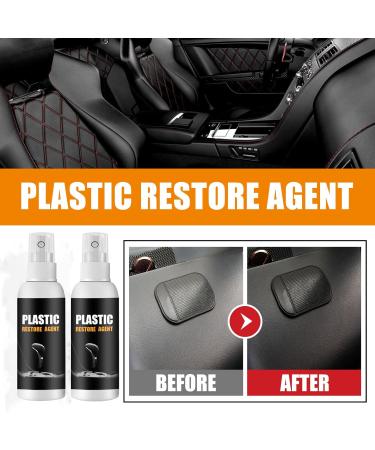 Arshipscho Decal Restore Agent Decal Restore Agent for RV Plastic Parts Refurbish Agent Plastic Leather Restorer for Cars Decal Restorer and Protectant for Car Dashboard Seats 1pcs - Buy Online on GoSupps.com
