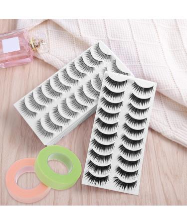 LALAFINA Grafting Eyelash Tape - 10 Rolls Non-Woven Fabric for Eyelash Extensions - Breathable Under Eye Tape & Applicator Tool - International Shipping Available - Buy Online on GoSupps.com