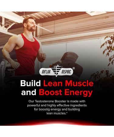 Testosterone Booster for Men - Enhance Stamina, Endurance & Strength - 60 Capsules - Buy Online on GoSupps.com