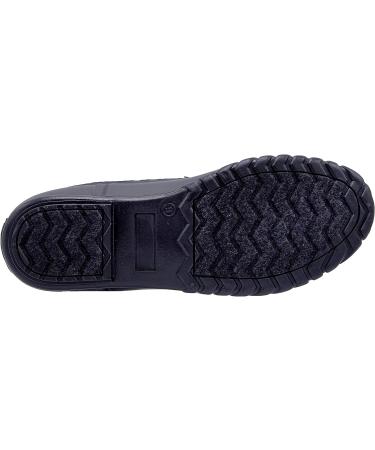 Nautica Men's Duck Boots - Channing - Waterproof Insulated Snow Boot - Charcoal/Black - Size 10 - Buy Online on GoSupps.com