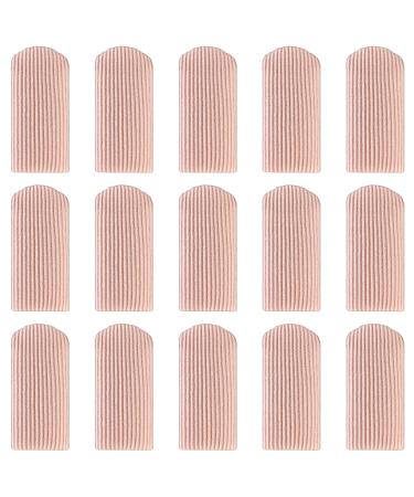 12 Pieces Gel Toe Caps  Toe Protectors  Toe Tubes Sleeves  Toe Bandages with Fabric and Toe Covers for Women Prevent Bunions Hammertoes Callus Corn Blisters Finger (0.98 Inch Diameter) - Buy Online on GoSupps.com