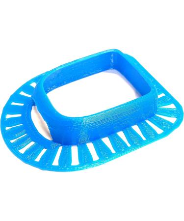 Omnipod Grip Shield with Comfort Ring by Deck My Diabetes - Sky Blue | Reusable, Flexible, One-Handed Application with Overlay Patches - Buy Online on GoSupps.com
