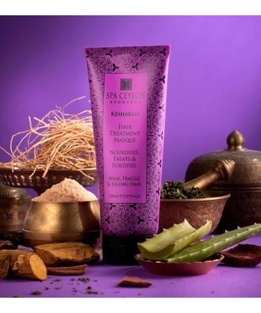 SPA CEYLON Kesharaja Hair Treatment Masque - Deep Conditioning for Thinning Hair & Ultimate Hydration | International Shipping - Buy Online on GoSupps.com