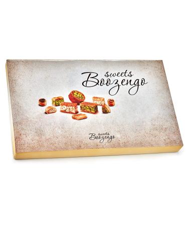 Baklava Assortment Arabic Sweets | Pistachio Cashew Nuts Gourmet Dessert | 25 Piece Gift Box | Middle Eastern Baklawa Pastry | 9 Oz - Buy Online on GoSupps.com