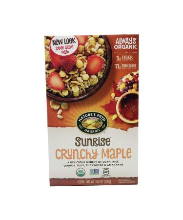 Nature's Path Organic Sunrise Crunchy Maple Cereal Gluten Free 10.6 oz (300 g)