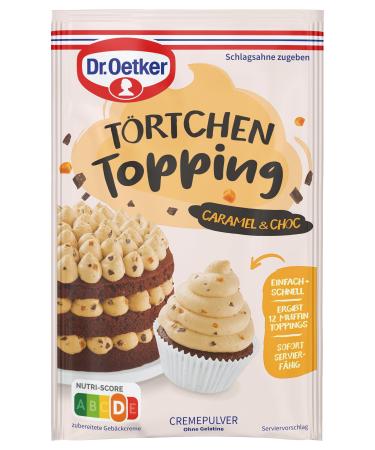 Dr. Oetker Tartlet Topping Caramel & Choc 83 g