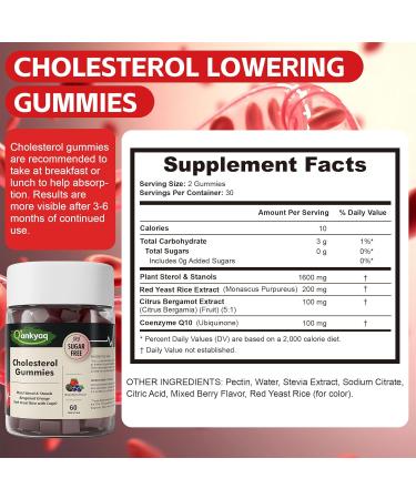 Q'ankyaq Oregano Oil with Black Seed Oil Organic Gummies and Cholesterol Lowering Supplements Gummies - Buy Online on GoSupps.com