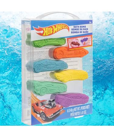Hot Wheels Bath Bombs Set - 6 Bubble Gum Scented Kids Bath Toys | Fun & Colorful for Ages 3+ by Townley Girl - Buy Online on GoSupps.com