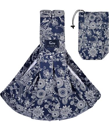 CUBY Baby Carrier Natural Cotton Baby Sling Baby Holder Extra Comfortable for Easy Wearing Carrying of Newborn Infant Toddler and Ideal for Baby Registry Cotton Celadon - Buy Online on GoSupps.com