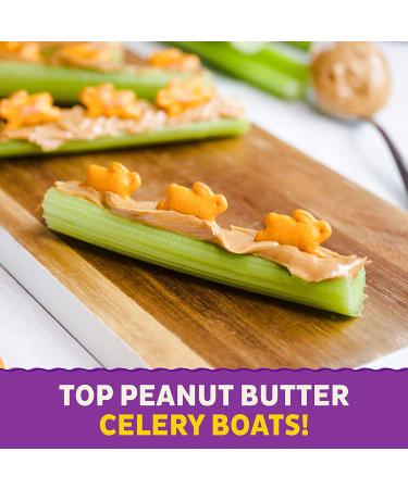 Annie's Organic Cheddar Bunnies Baked Snack Crackers 7.5 oz - Original Cheddar - 1 Pack - Buy Online on GoSupps.com