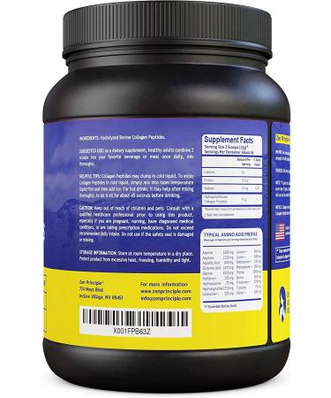Grass-Fed Collagen Peptides 1.5 lb | Anti-Aging Protein Powder for Hair, Skin & Joints | Paleo & Keto Friendly | GMO & Gluten Free | Pasture-Raised Bovine Hydrolysate - Buy Online on GoSupps.com