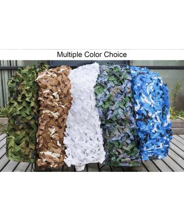 NINAT Woodland Camo Netting 6.5ft x 10ft - Camouflage Net for Camping, Hunting, and Military Use - Buy Online on GoSupps.com