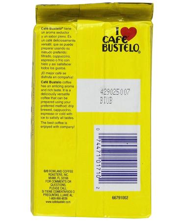 Cafe Bustelo Espresso Ground Coffee 6 oz - Rich Flavor & Aroma - Buy Online on GoSupps.com
