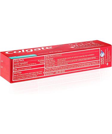 Colgate Optic White Stain Fighter Teeth Whitening Toothpaste - Fresh Mint Gel Travel Size 2 oz (Pack of 6) - Buy Online on GoSupps.com