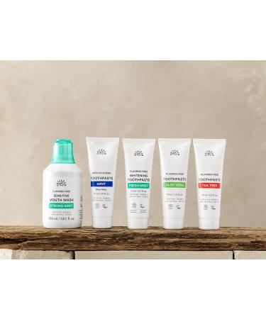 Urtekram Organic Mint Toothpaste with Fluoride - 75ml (Pack of 3) | Natural Oral Care for Fresh Breath - Buy Online on GoSupps.com