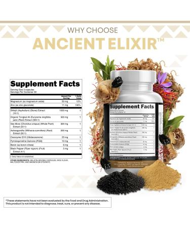 Clean Nutraceuticals Shilajit Supplement for Men with Sea Moss Tongkat Ali Ashwagandha Boron Zinc CoQ10 PQQ - Fulvic Acid Capsules - Energy Support - 90 Count - Resin Gummy & Powder Alternative - Buy Online on GoSupps.com