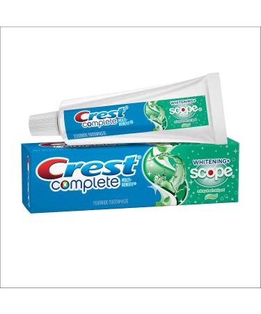 Crest Complete Whitening Plus Scope Toothpaste - Minty Fresh Multi-Benefit Fluoride 36-Pack (0.85 oz) - Buy Internationally - Buy Online on GoSupps.com