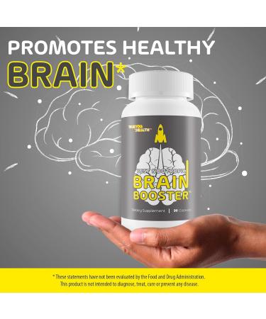 Best Nootropic Brain Booster - for Memory Focus Concentration Mental Clarity & Energy - Support Improved Brain Function Memory Recall and Reduced Mental Fatigue - for Men & Women - with Ginkgo - Buy Online on GoSupps.com