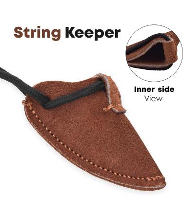 Leather Recurve Bow Stringers - Professional and Beginner Archery Tool in TAN Color - Buy Online on GoSupps.com