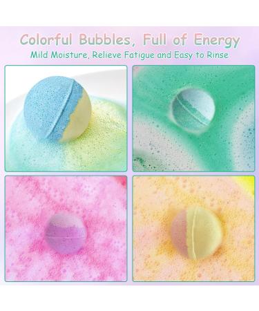 Dr. LU Bath Bombs Gift Set - 12 PCS Handmade Organic Bubble Bath Bombs with Essential Oils for Valentine's, Mother's Day, Anniversary - Natural & Organic Shower Bombs - Buy Online on GoSupps.com