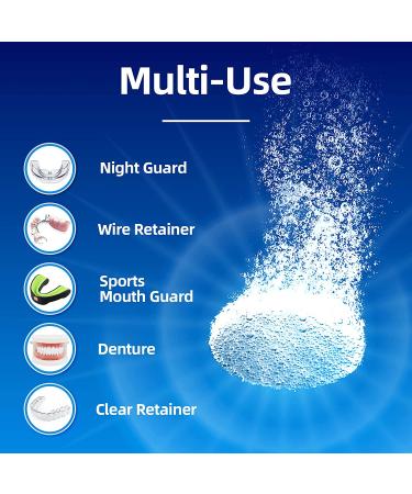 Retainer & Denture Cleaning Tablets - 36 Count Pack for Dental Appliances & Night Guards - Buy Online on GoSupps.com