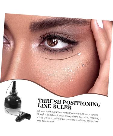 Didiseaon 5pcs string Linem Black M Women Ruler Makeup Eyebrow Drawing Eye Positioning Mapping Brow Line - Buy Online on GoSupps.com
