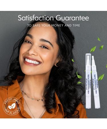 ProElobara Teeth Whitening Pen - Stain Remover Treatment for Brighter Smile - No Sensitivity Gel - Mint Flavor (4 Pens) - Buy Online on GoSupps.com