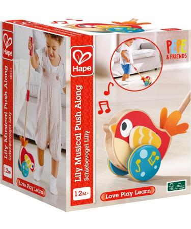 Buy Hape Push-Along Bird Lilly | Wooden Toddler Toy | Ideal for International Shipping - Buy Online on GoSupps.com